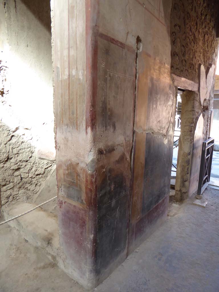 I.7.3 Pompeii. September 2017. Looking towards west wall of corridor, looking north.
Foto Annette Haug, ERC Grant 681269 DÉCOR