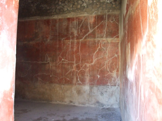 I.8.9 Pompeii. March 2009. Room 3. Rear room of caupona. South wall.