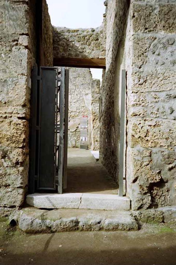 I.8.9 Pompeii. March 2010. Entrance. Photo courtesy of Rick Bauer.