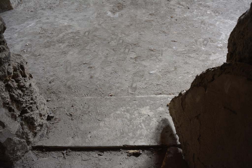 I.8.17 Pompeii. March 2019. Room 12, doorway threshold from cubiculum to atrium 3.
Foto Annette Haug, ERC Grant 681269 D�COR.
