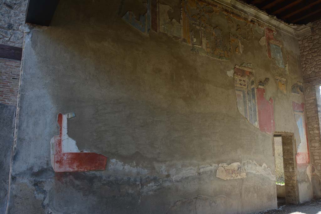 I.9.1 Pompeii. October 2019. Room 7, east wall of tablinum.
Foto Annette Haug, ERC Grant 681269 D�COR.

