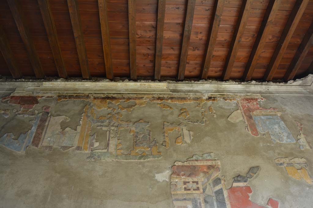 I.9.1 Pompeii. October 2019. Room 7, upper east wall of tablinum.
Foto Annette Haug, ERC Grant 681269 D�COR.
