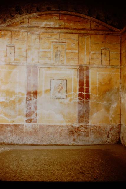 I.9.3 Pompeii. March 2009. Room 10. South wall. Painted decoration.