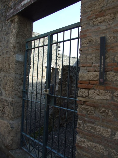I.9.3 Casa di Successus. West wall.