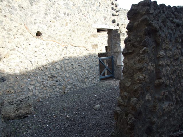 I.9.3 Pompeii. March 2009. Door to Room 3