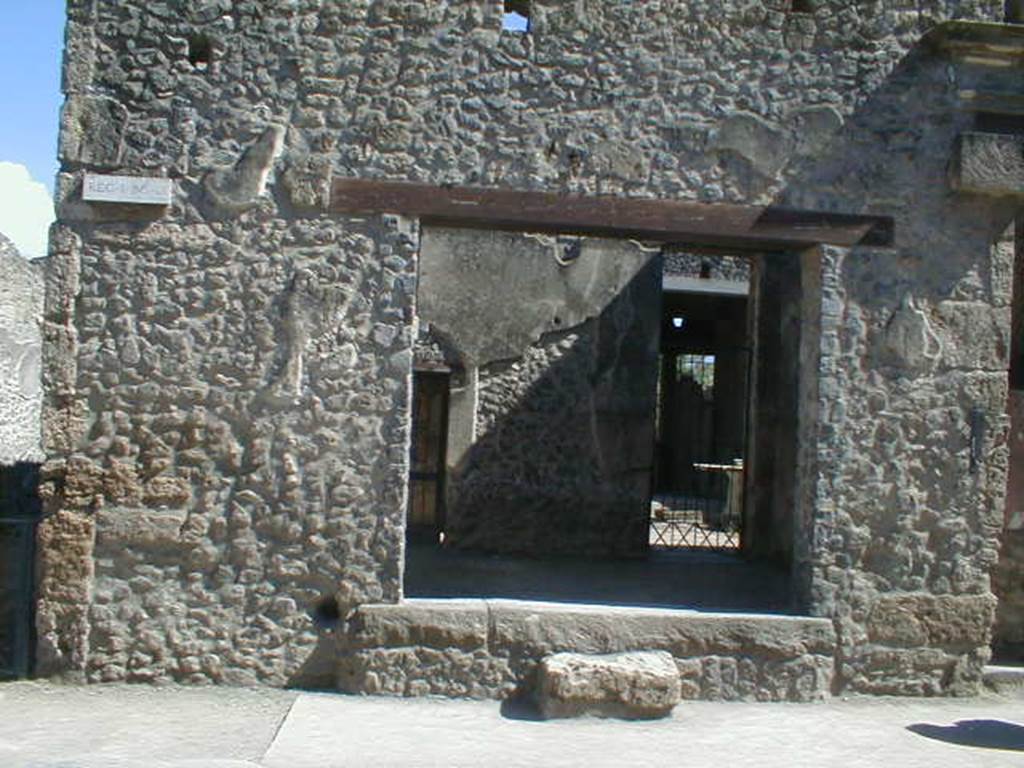 I.9.6 Pompeii. December 2007. West wall.