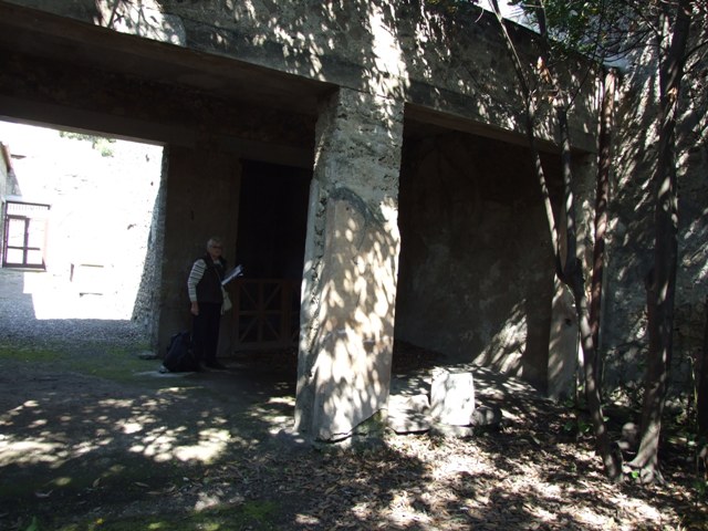 I.10.7 Pompeii. March 2009. Room 10. Looking east across the north portico.