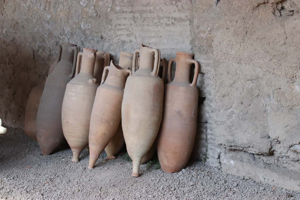 I.10.14 Pompeii. May 2006. Iron strap for securing the reconstructed wood.
