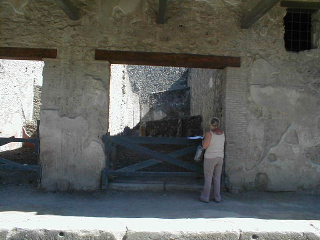 I.11.2 Pompeii. December 2007. West wall.  