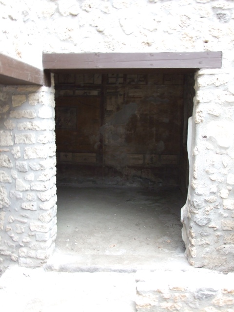 I.11.6 Pompeii. March 2009. Room 7. Triclinium. South wall.