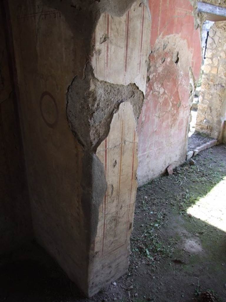 I.12.2 and I.12.1 Pompeii. March 2009. Room 8. Portico. Looking east.