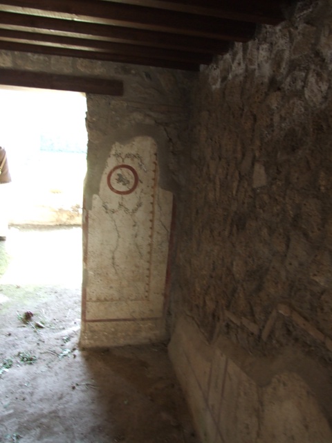 I.12.2 and I.12.1 Pompeii. March 2009. Room 9. North wall.