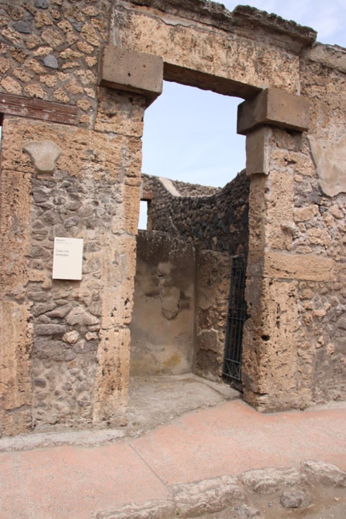 I.13.12 Pompeii. May 2024.
Looking north-east towards entrance doorway. Photo courtesy of Klaus Heese.