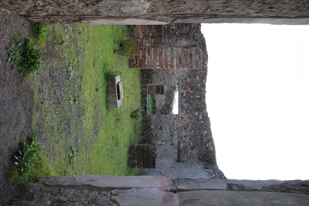 I.16.4 Pompeii. December 2006. Lararium in north-west corner of atrium.