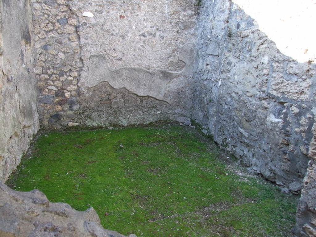 I.20.2 Pompeii. December 2006. Rear room in south west corner, looking west.