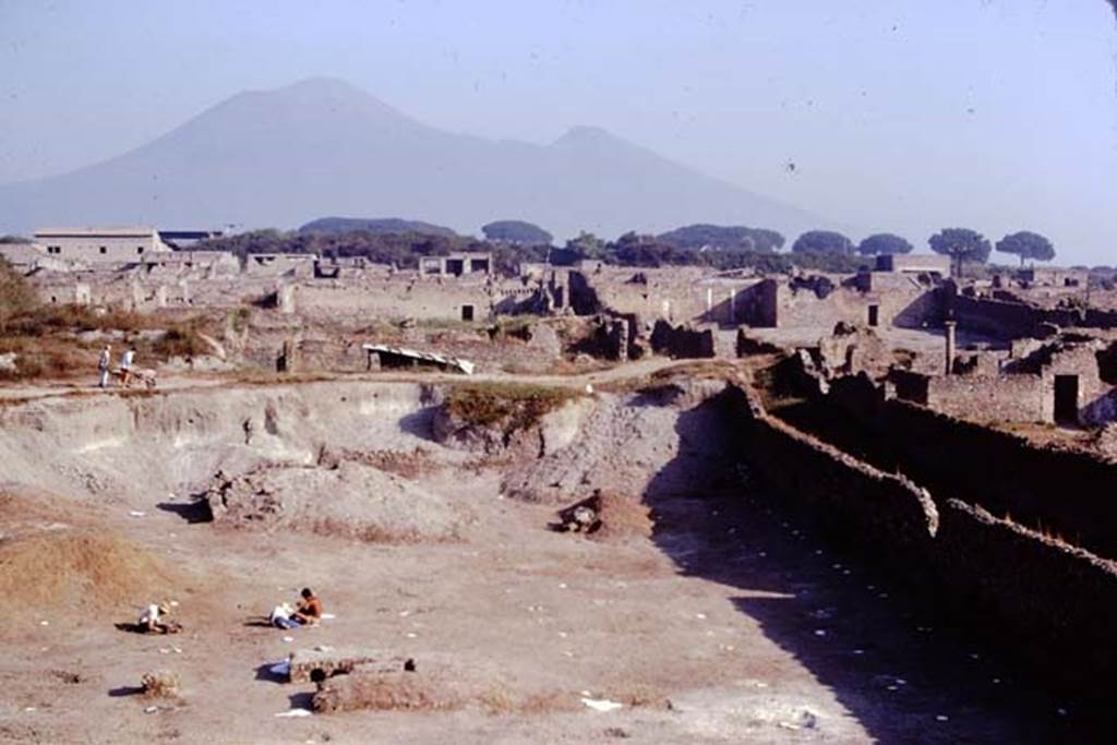 I.22 Pompeii. 1974. Looking north. Photo by Stanley A. Jashemski.
Source: The Wilhelmina and Stanley A. Jashemski archive in the University of Maryland Library, Special Collections (See collection page) and made available under the Creative Commons Attribution-Non Commercial License v.4. See Licence and use details. J74f0702