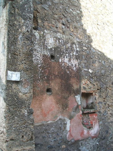 II.2.3 Pompeii. December 2005. Looking south from narrow doorway into room 7, of II.2.2.