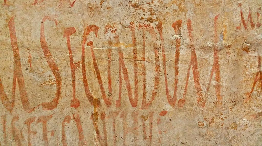 II.4.6 Pompeii. Detail from “D” on information card in Naples Archaeological Museum - Secundum.
Photo courtesy of Giuseppe Ciaramella, June 2017.