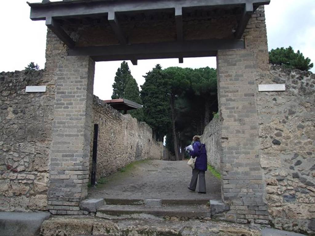 II.1 reconstructed portal, originally used for crowd control to Amphitheatre.   II.9.6