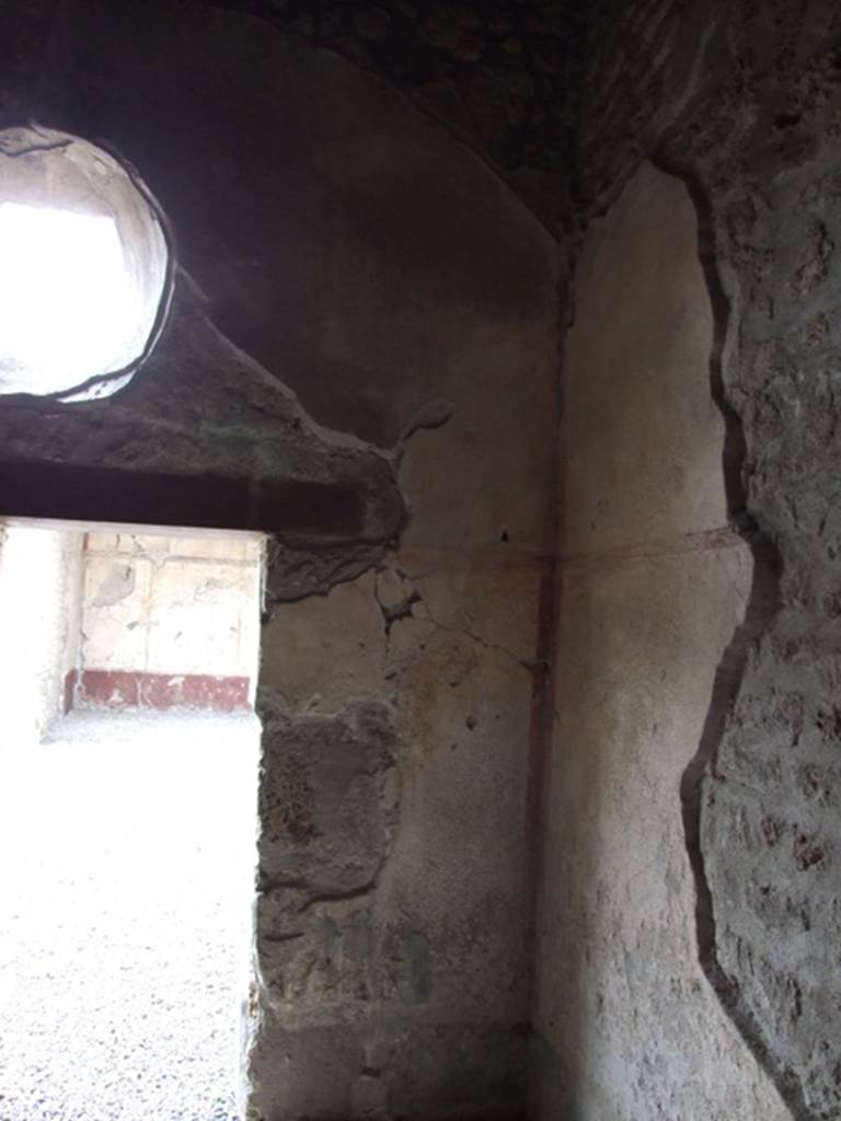 III.2.1 Pompeii. March 2009. Room 8. Cubiculum. North west corner.