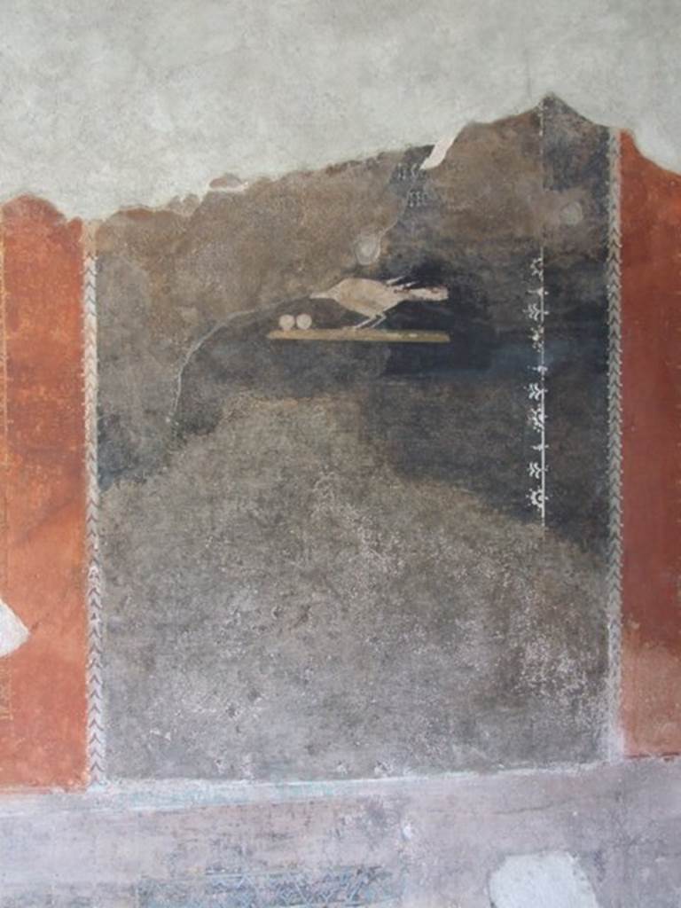 III.4.3 Pompeii. March 2009. Room 3. Triclinium. 2nd painted panel on south wall.