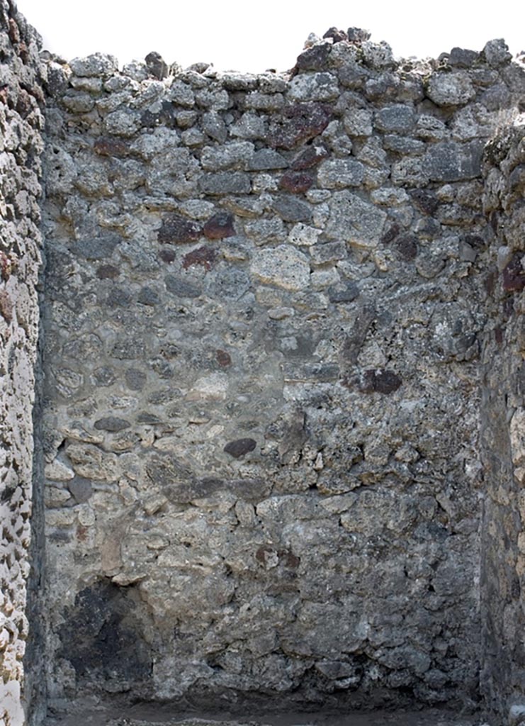 V.1.23 Pompeii. Not dated.
Room “h”, south wall. Photo by Hans Thorwid.
Photo courtesy of the Swedish Pompeii Project.