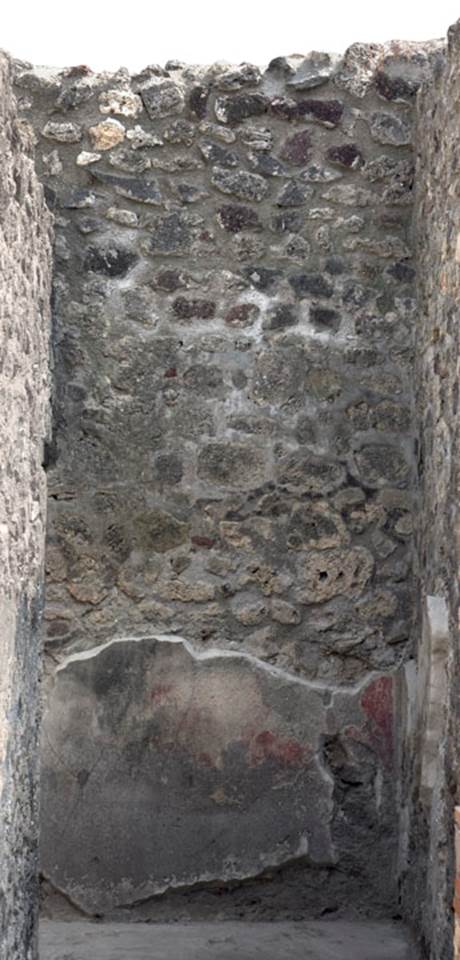 V.1.23 Pompeii.
Room “h’ ”, south wall. Photo by Hans Thorwid.
Photo courtesy of the Swedish Pompeii Project.