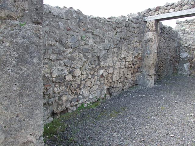 V.2.3 Pompeii.  March 2009. Looking north to site of stairs to upper floor.