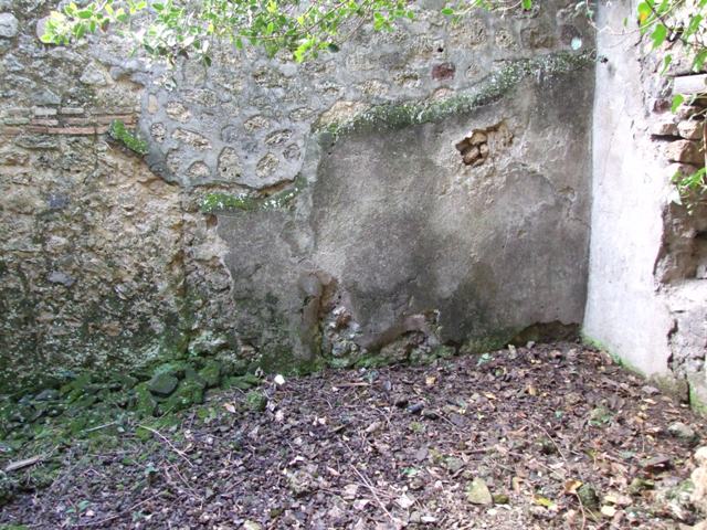 V.2.15 or un-numbered house?  Pompeii. December 2007.   Room 11e.  South wall.