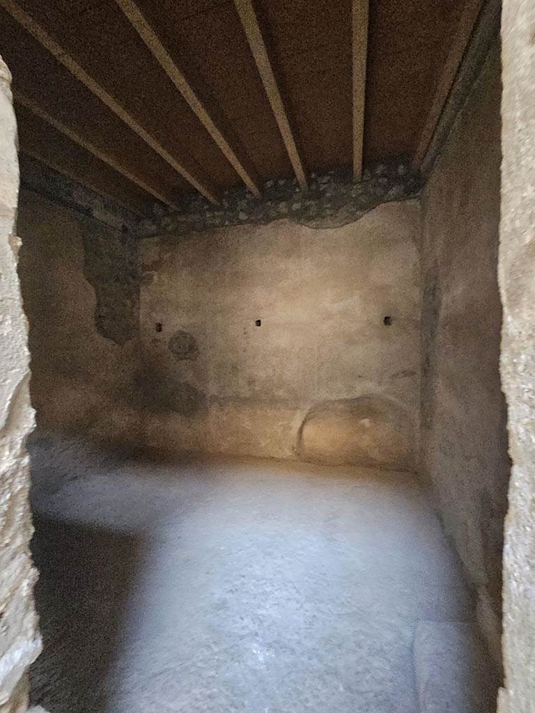 V.2.i Pompeii. November 2024.
Room 2c, looking west through doorway and across flooring. Photo courtesy of Annette Haug.