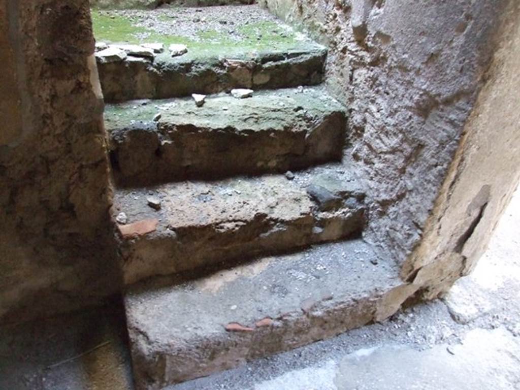 V.2.i Pompeii. March 2009. Room 2c, Stairs in north east corner.