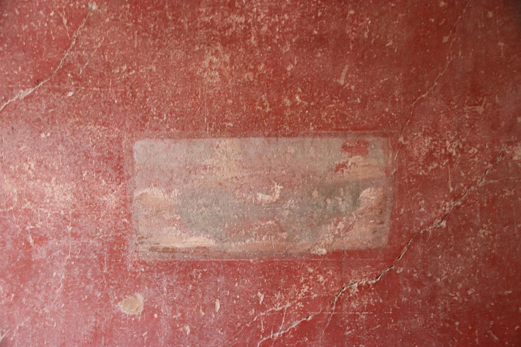 V.2.i Pompeii. October 2023. Corridor 10, wall painting of maritime landscape from west wall. Photo courtesy of Klaus Heese.