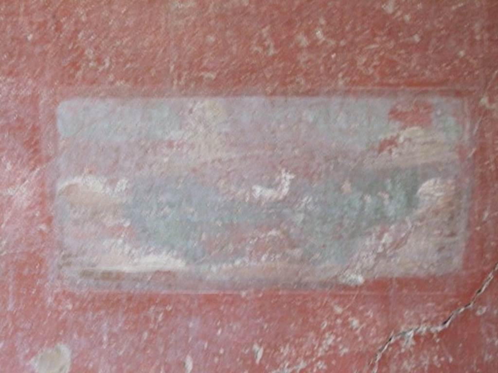 V.2.i Pompeii. December 2007. Room 10, detail of wall painting of maritime landscape from west wall in corridor.