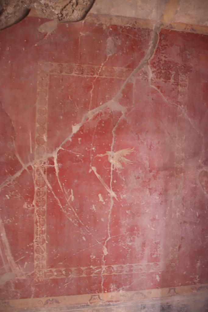 V.2.i Pompeii. October 2023.
Corridor 10, painted panel at south end of east wall. Photo courtesy of Klaus Heese.