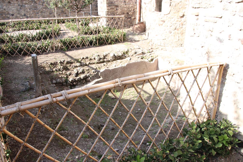 V.2.i Pompeii. October 2023. Garden 12, looking north-east across pool. Photo courtesy of Klaus Heese.