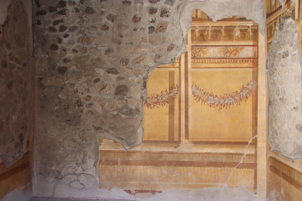 V.2.i Pompeii. October 2023. Room 19, looking towards south wall. Photo courtesy of Klaus Heese.