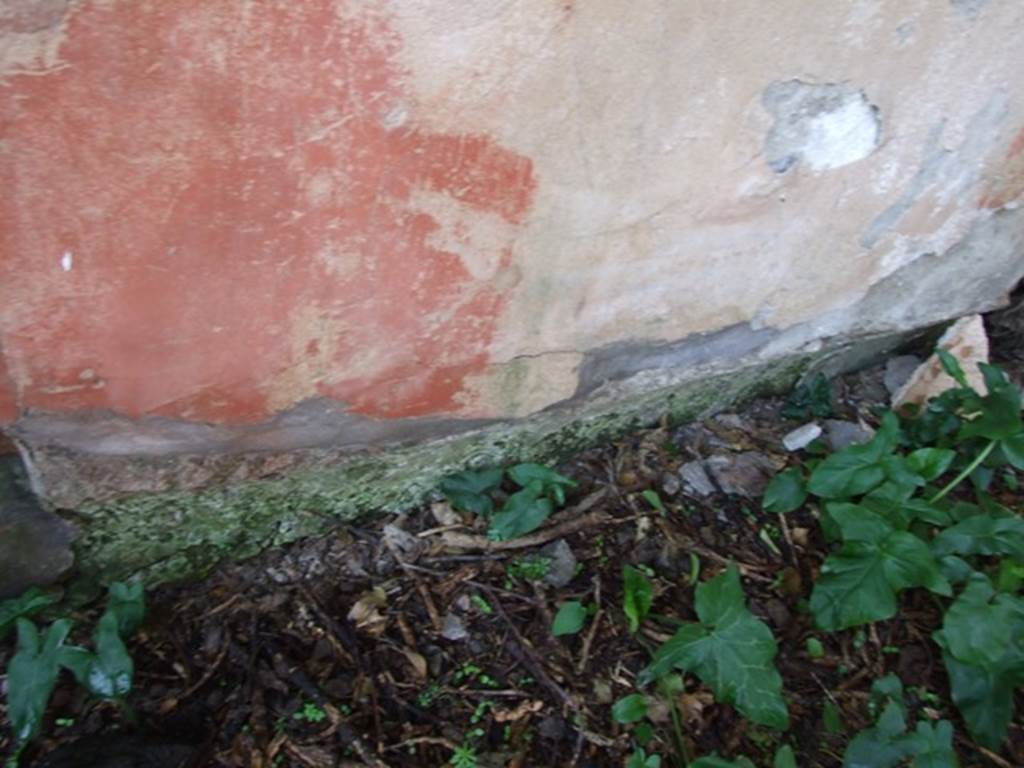 V.4.13 Pompeii. March 2009. Triclinium �R�, west wall.