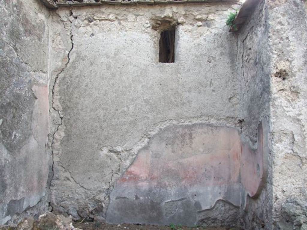 VI.1.7 House of the Vestals. South wall of room 34.