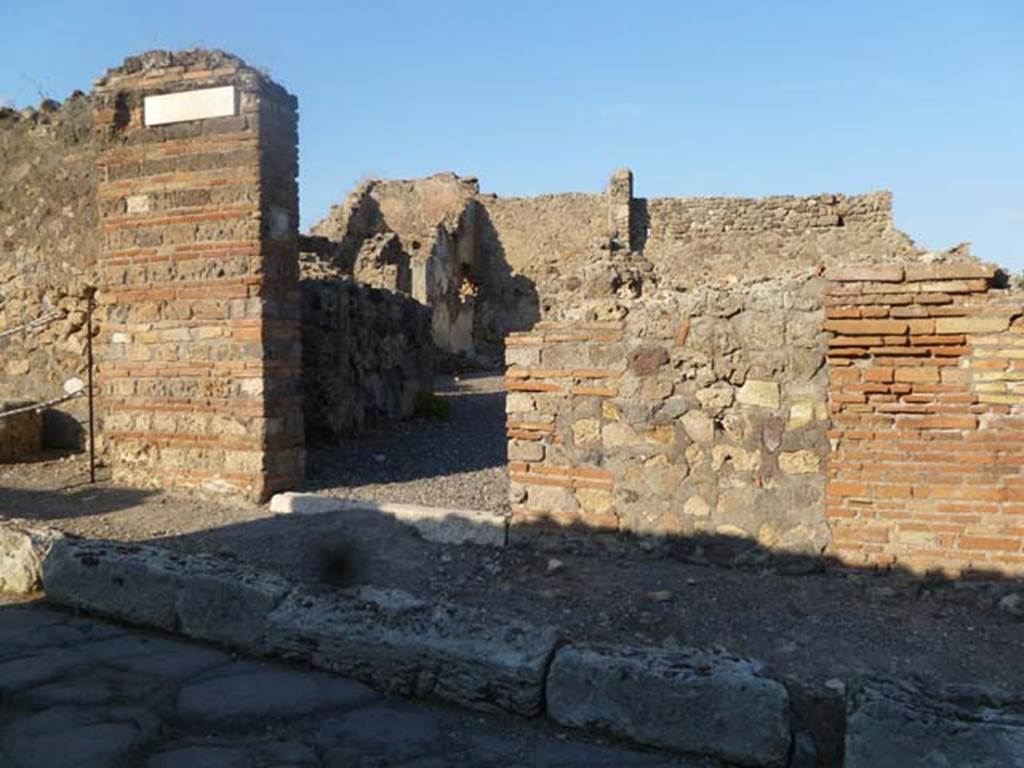 VI.2.10 Pompeii. December 2007. Room to the south of entrance, under site of staircase of VI.2.9.