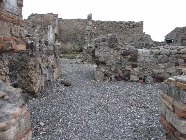 VI.2.10 Pompeii. December 2007. Small garden at rear of tablinum.