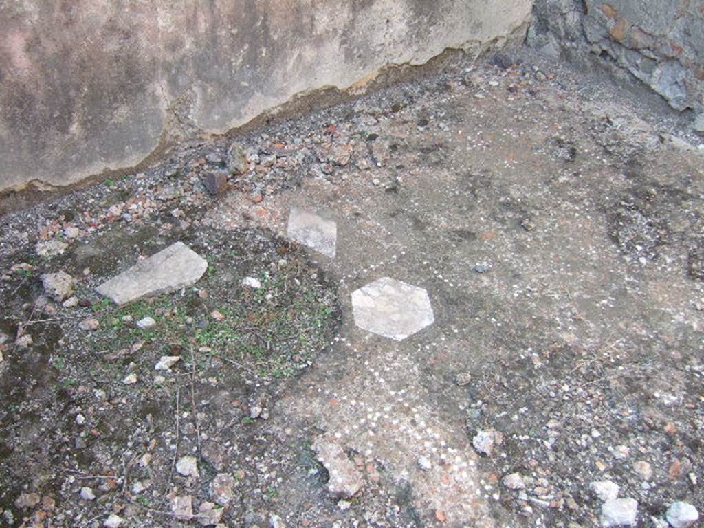 VI.2.12 Pompeii. September 2005. Room 8, cistern mouth next to south wall.