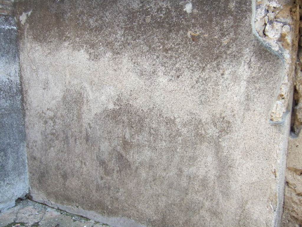 VI.2.13 Pompeii. September 2005. South wall of tablinum.