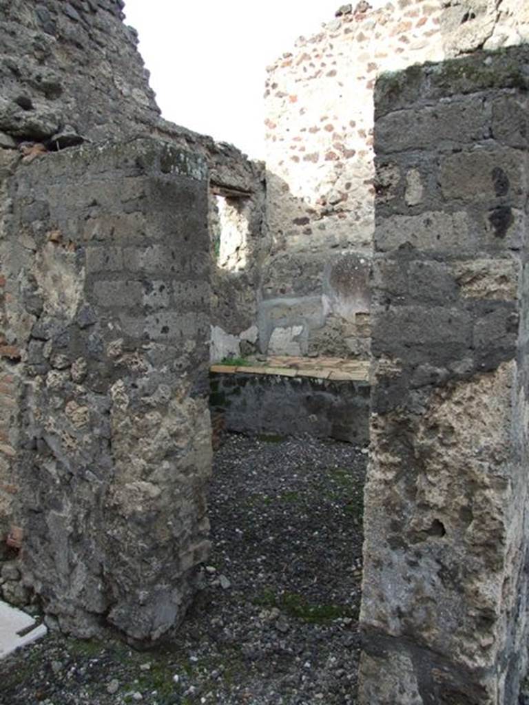 VI.5.4 Pompeii. September 2005. Latrine in kitchen.