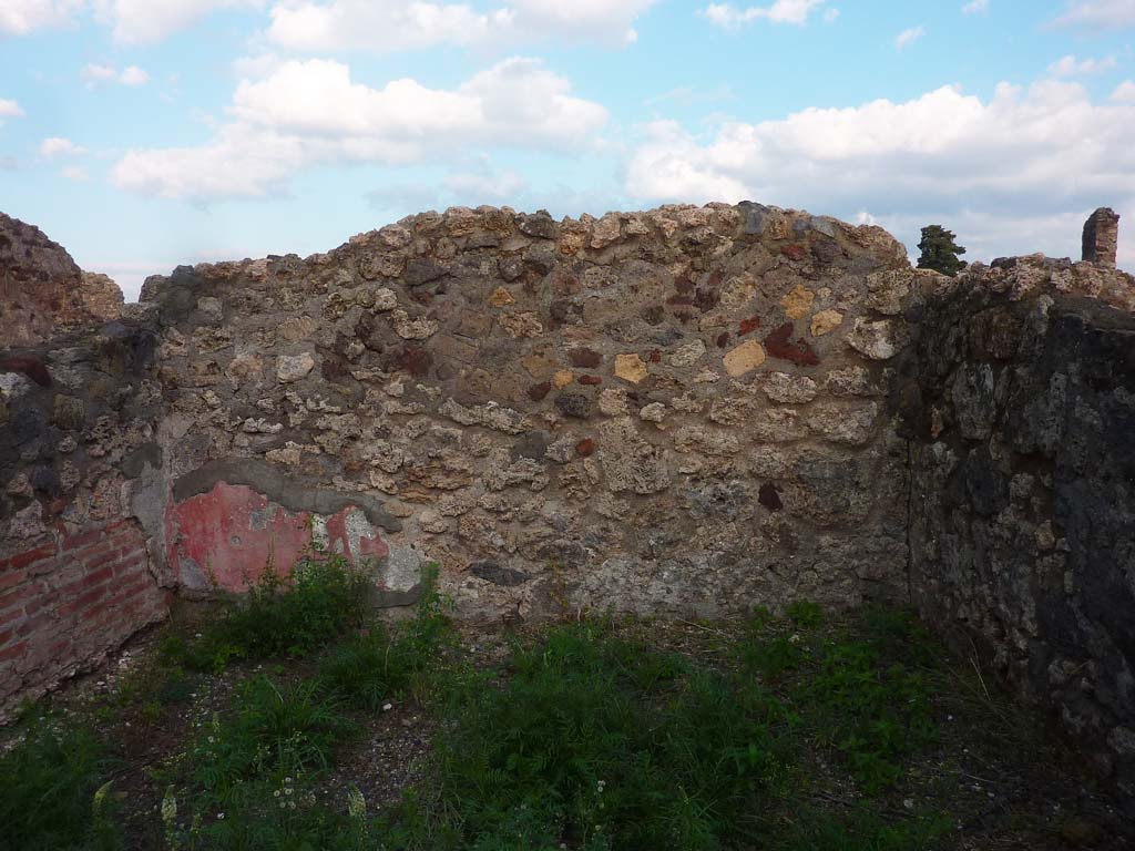 VI.5.9 Pompeii. November 2021. Looking towards east wall of triclinium. Photo courtesy of H�l�ne Dessales.