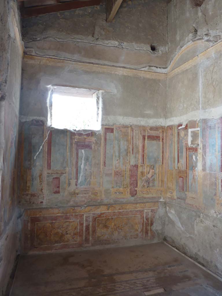 VI.7.23 Pompeii. October 2014. South wall of alcove on south side.
Foto Annette Haug, ERC Grant 681269 D�COR.
