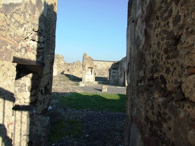 VI.9.5 Pompeii. From the walls looking south along Via di Mercurio.    VI.7  