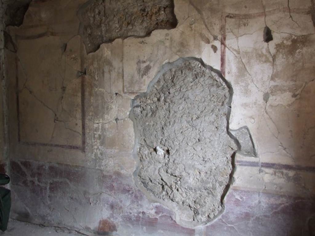 VI.9.6 Pompeii. March 2009. Room 21. North wall.