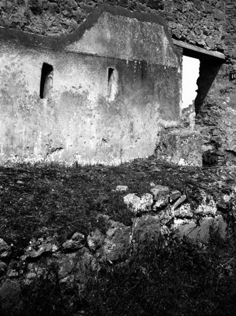 231331 Bestand-D-DAI-ROM-W.0943A.jpg
6.9.9 rear wall with two windows from latrine, and 6.9.10, Pompeii. W943A. Fa�ade on Vicolo del Fauno, on south side of doorway 10. Looking north.
Photo by Tatiana Warscher. With kind permission of DAI Rome, whose copyright it remains. 
See http://arachne.uni-koeln.de/item/marbilderbestand/231331 
