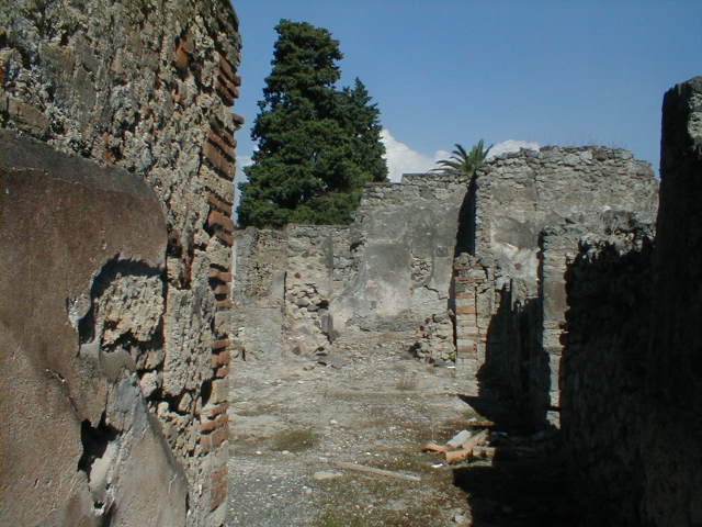 VI.10.4 Pompeii. December 2005. Looking east across atrium.
