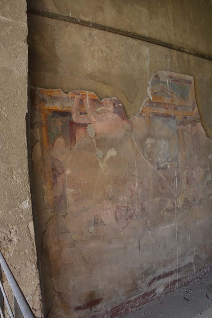 VI.11.10 Pompeii. October 2017. Room 42, looking north along west wall.
Foto Annette Haug, ERC Grant 681269 D�COR

